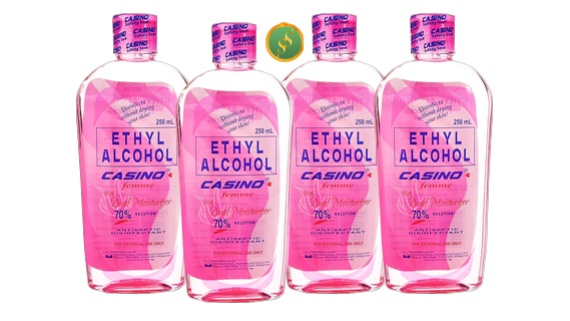 Ethyl Alcohol 70% Solution Femme with Dual Moisturizer 250ml